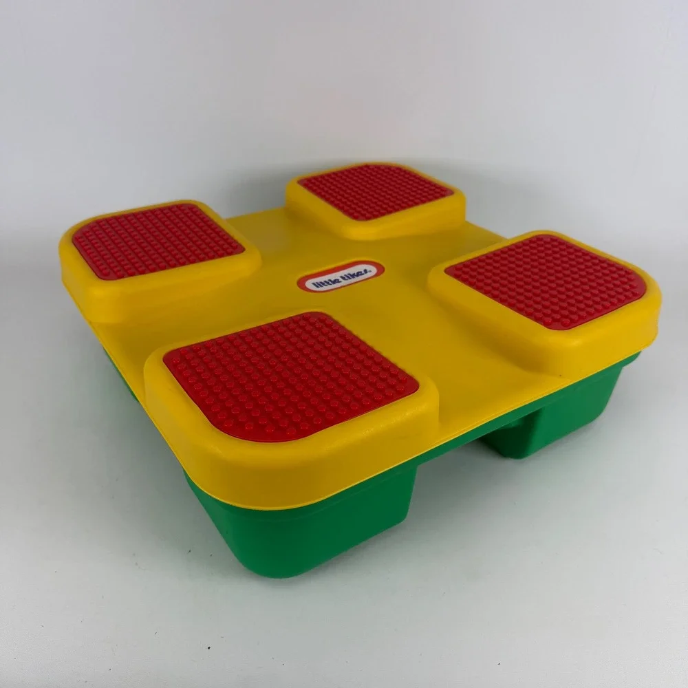 Little Tikes Sensory Stepping Stones Balance Path Tiles Blue Green Yellow Set 3
